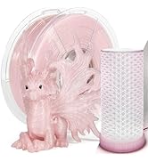 IEMAI Clear PLA Filament 1.75mm, High Speed 3D Printer Filament with 30-600mm/s Speed, Cherry Blo...