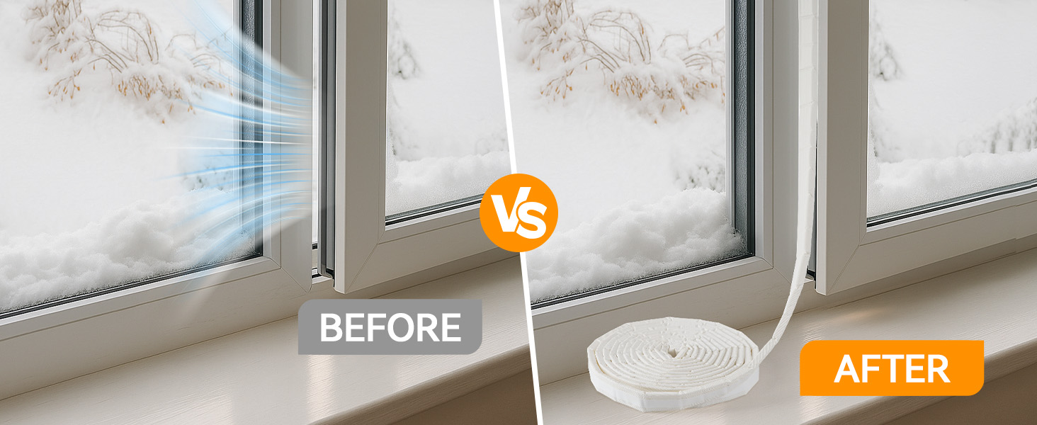 window draft stopper