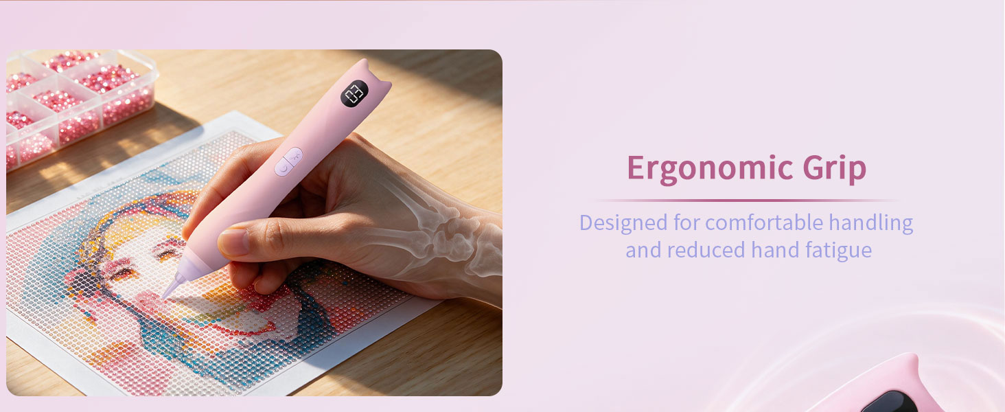 electric diamond art pen