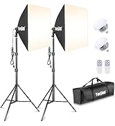 Torjim Softbox Lighting Kit, Professional Photography Lighting Kit