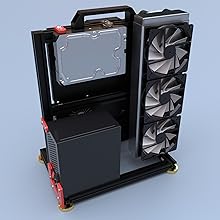 pc open case computer case