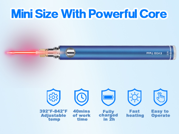 cordless soldering iron kit portable