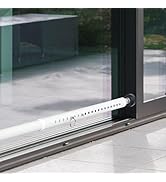 EUIJOIP Sliding Door Security Bar, 17-51 inch Adjustable Patio Door Security Bar Childproof Windo...