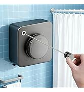 Retractable Clothesline Indoor &amp; Outdoor – 16.8 Ft Non-Sagging Heavy-Duty Stainless Steel Clothes...