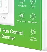 fan ceiling smart dimmer switch