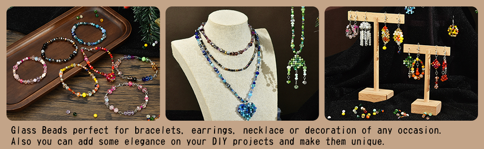 Glass Beads for DIY Craft