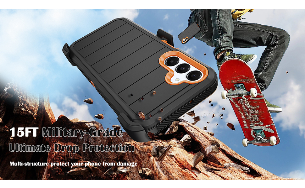 samsung galaxy a16 5g defender case with stand