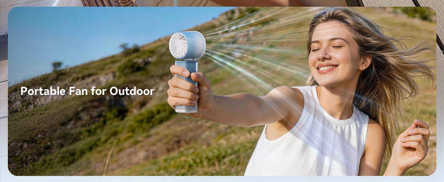 portable fan for outdoor
