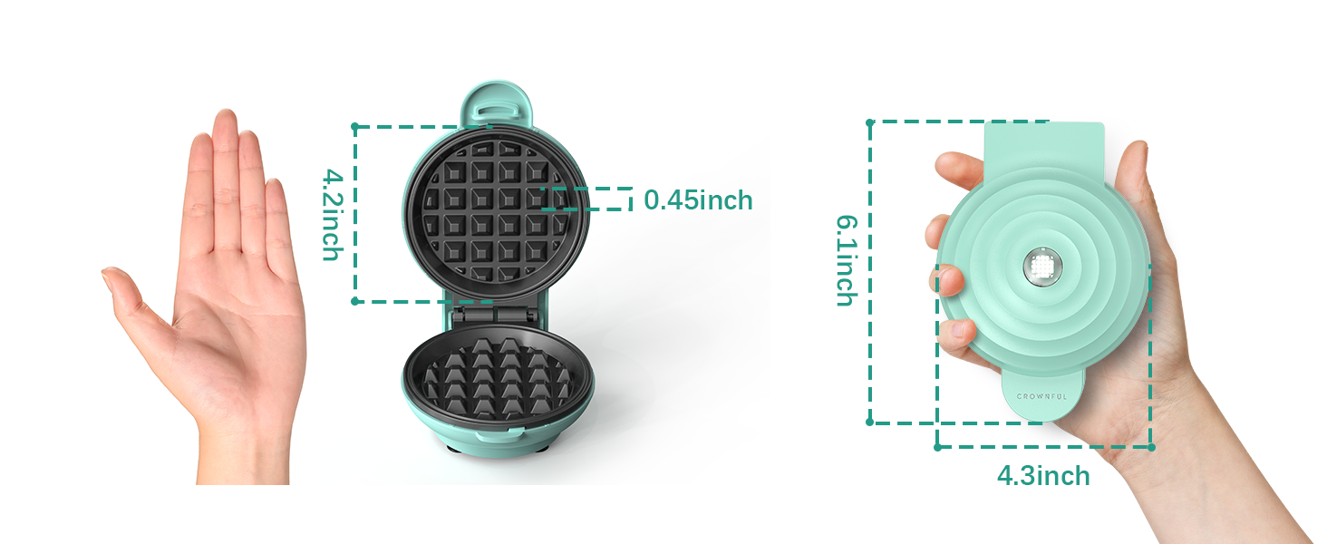Mini Waffle Maker Machine