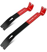 TOOLEAGUE 2Pcs Flat Pry Bar Set,10