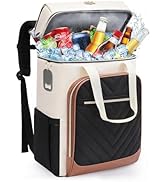 Backpack Cooler Insulated Leak Proof, Lightweight Soft Sided Cooler Backpack for Men Women, Water...