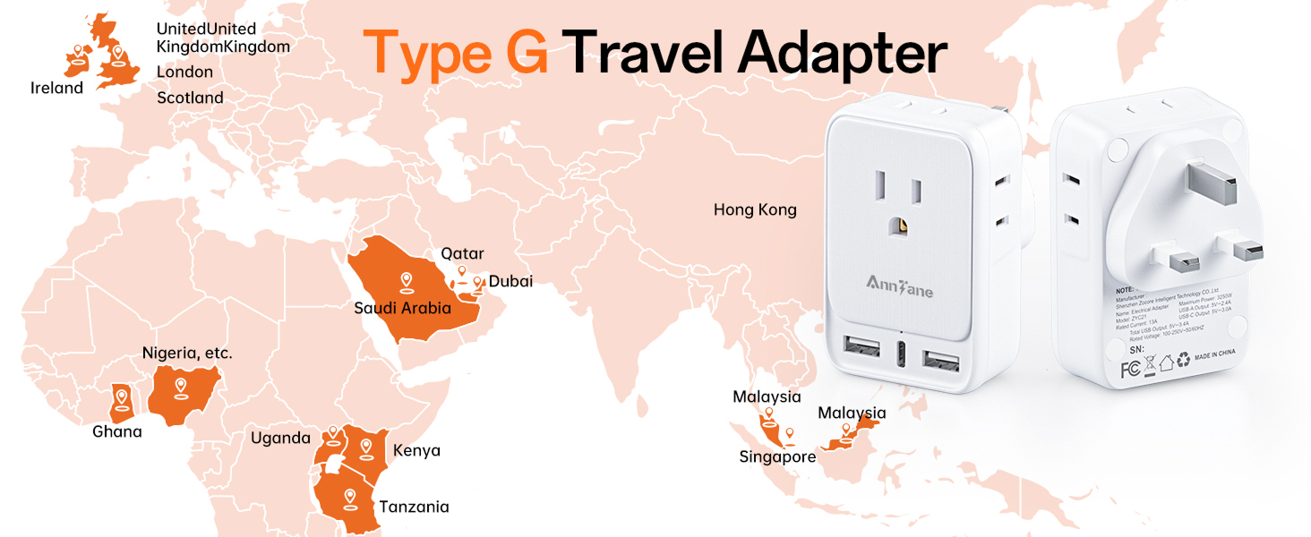 UK outlet converter