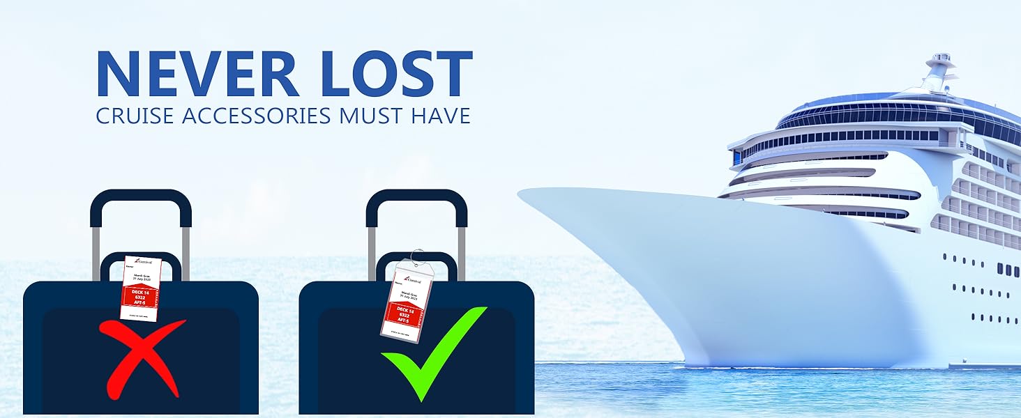 Advantages of using cruise luggage tags