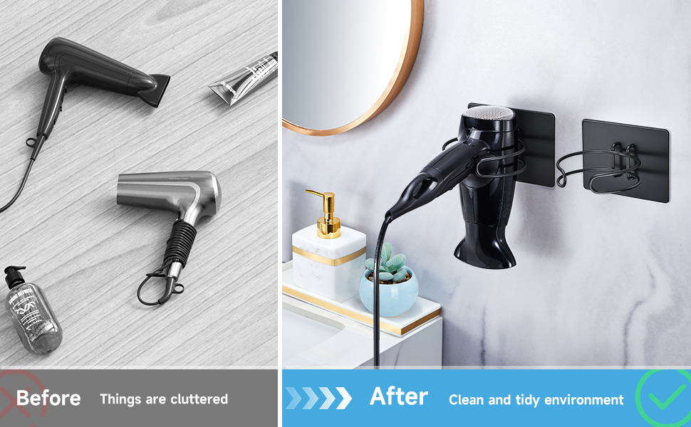hair dryer holder