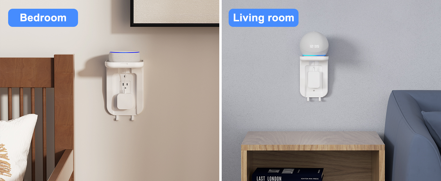 Wall Outlet Shelf