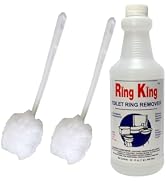 Ring King Toilet Ring Remover 32 oz and applicator swab.