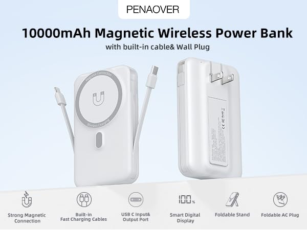 10000mah wireless charging bank