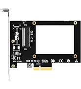 GLOTRENDS PU11 U.2 to PCIe 4.0 X4 Adapter for 2.5 Inch U.2 SSD, PCIe 4.0 X4 Full Speed
