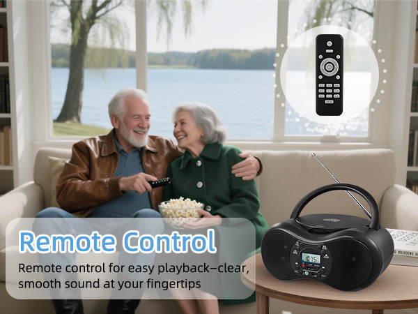 Portable CD Player Boombox