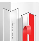 Magicheap 4 Pack Wall Corner Protector 31.5'', Self Adhesive Corner Protectors for Walls, Easy to...