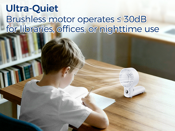 =30dB for libraries, offices, or nighttime use