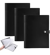 Cesil 3 Packs 10-Pocket File Folder, Letter A4 Paper Project Organizer Folders with Snap Button, ...