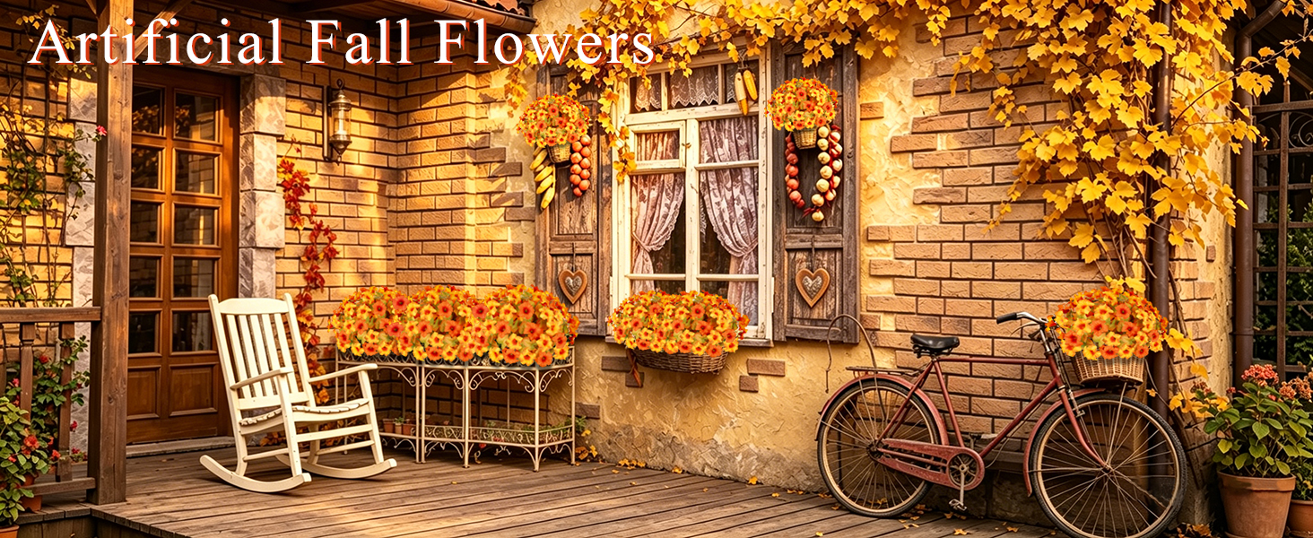 Artificial Fall Flowers