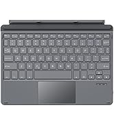 MoKo Microsoft Surface Go Type Cover, Lightweight Ultra-Slim Wireless Bluetooth Keyboard with Mic...
