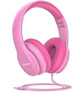 JoySpark Wired Headphones for Kids, 85dB Volume Limit Toddler Headphones, 3.5mm Kids Headphones w...
