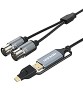 HOSONGIN MIDI Cable, MIDI to USB C Cable, 6 Feet Type C to 5-PIN MIDI Interface Adapter for Conne...