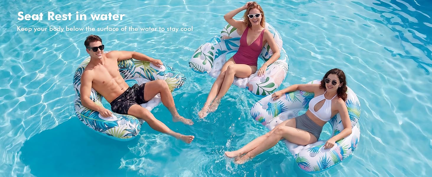 pool floats adult heavy duty