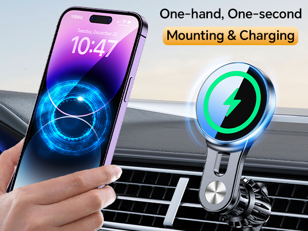 car mount magsafe charger