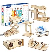 Poraxy 6 in 1 STEM Kits for Kids Age 8-10, Science Building Educational Experiment Projects 8-12,...