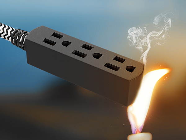 extension cord with multiple outlets small extension cord black