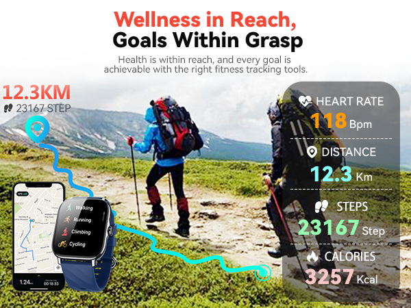 7/24 all day long activity tracker