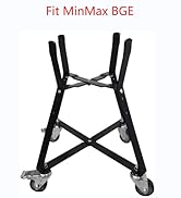 Quantfire MinMax Big Green Egg Nest, Grill Stand for Big Green Egg Accessories, Rolling Nest with...