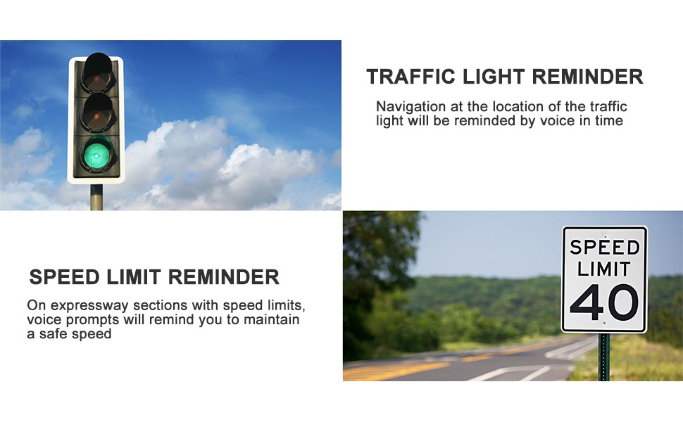 Speed monitoring and reminder of overspeed