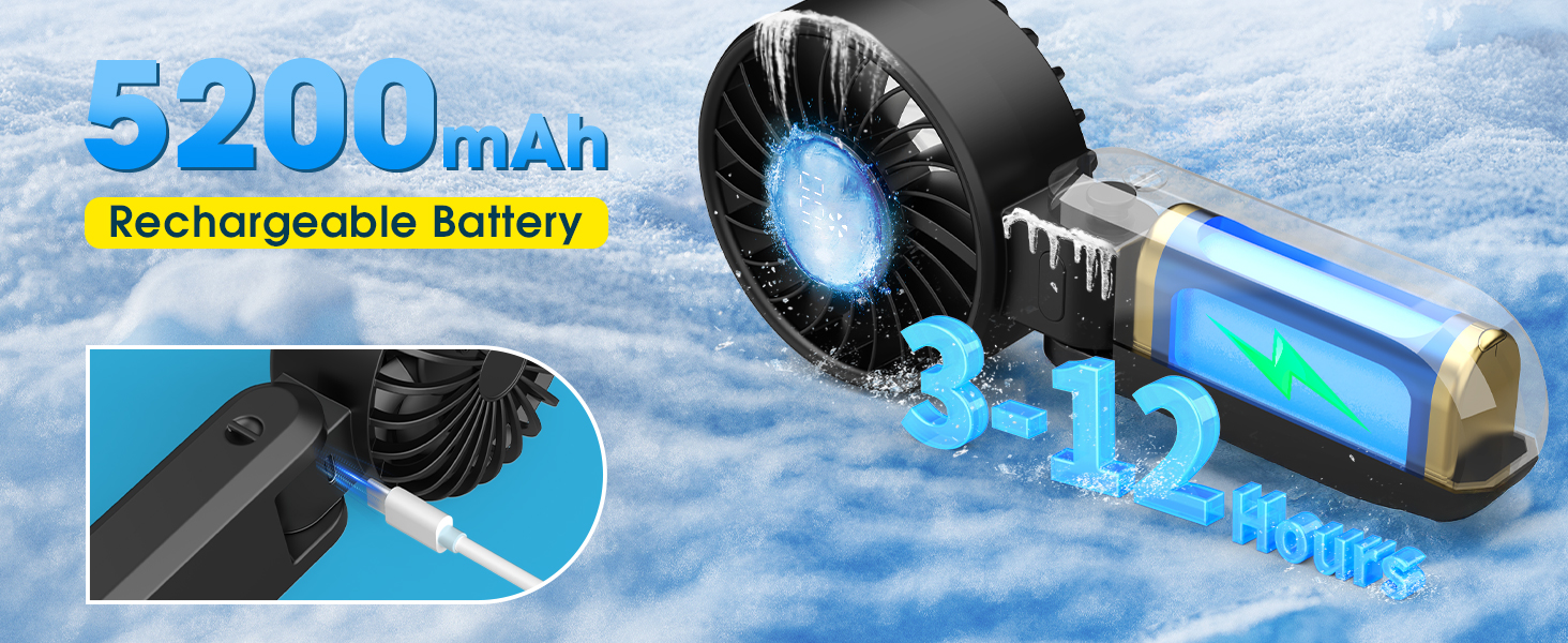 handheld portable fans