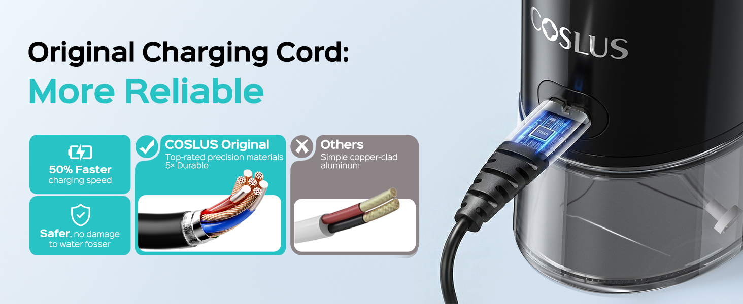water flosser charger