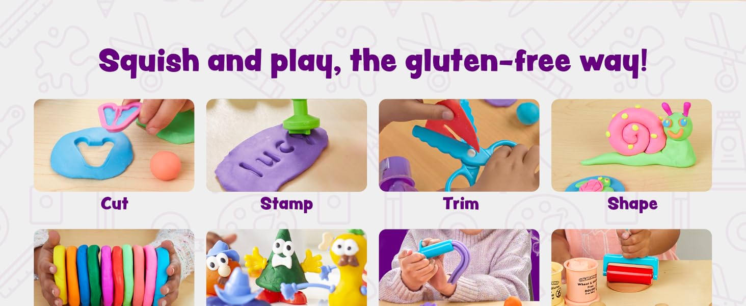 Colorations Wheat and Gluten Free Dough