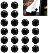 winterrock 20PCS Car Door Shock Absorber Pad, Silicone Door Edge Guard Bumper Cushion Gasket, Sel...