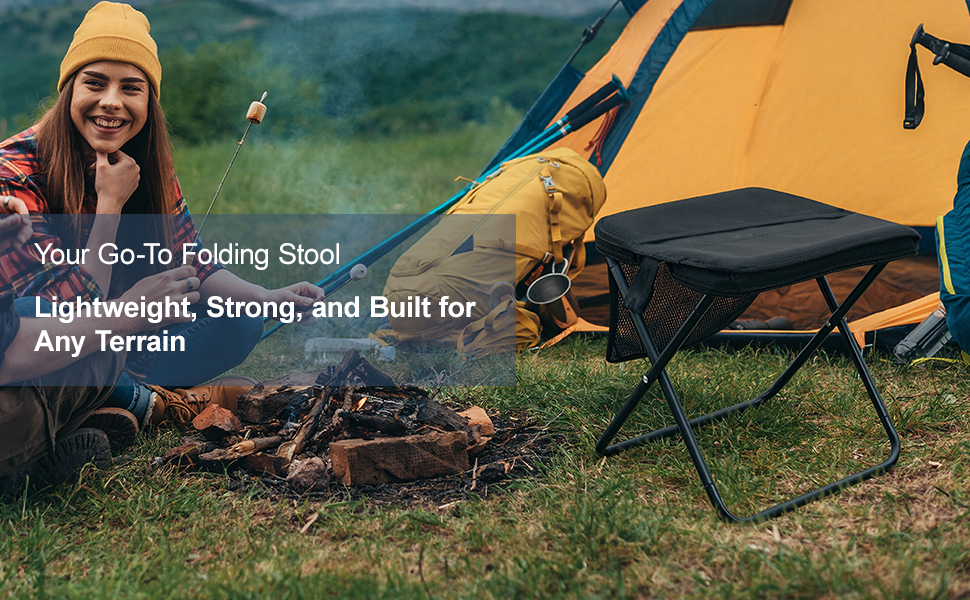 Portable Folding Chair and Camp Stool