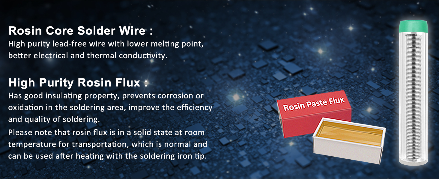Rosin Core Solder Wire and High Purity Rosin Flux