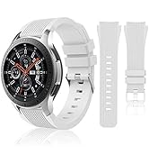HSWAI Compatible with Samsung Galaxy Watch 46mm Bands/Gear S3 Frontier, Classic Watch Bands/Galax...