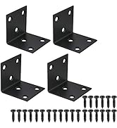 Alise 4 Pcs Shelf Bracket Stainless Steel Brackets Heavy Duty Corner Brace Support Fastener Wall ...
