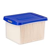 Bankers Box Heavy Duty Plastic File Storage Box with Hanging Rails, Letter/Legal, 1 Pack (0086205)