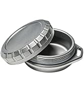 WANERSEN Titanium Waterproof Pill Case Travel Pill Organizer Bottle EDC Capsule Container Portabl...