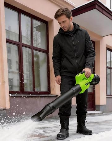 battery powered leaf blower
