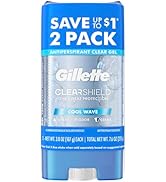 Gillette Antiperspirant and Deodorant for Men, 72hr Sweat &amp; Odor Protection, Long Lasting Freshne...