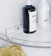 Corner shower shelves,acrylic shower organizer